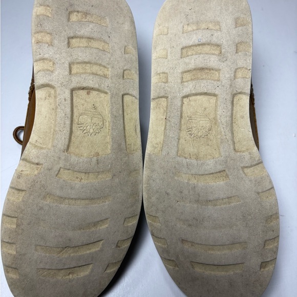 Timberland Men's Tan Leather Boat Shoes - Picture 6 of 6